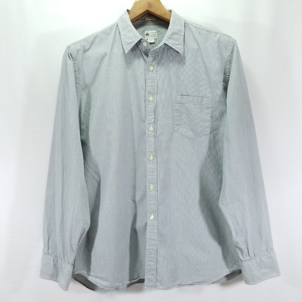 J Crew Shirtings Mens Washed Casual Button Down